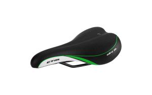 Sedlo CTM Elite ierna/zelen