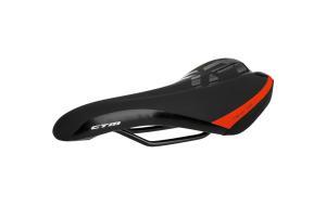 Sedlo CTM Tranz, pnske, ierna/oranov