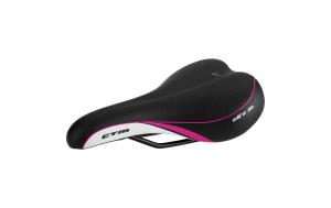 Sedlo CTM Elite �ierna/s�ta ru�ov�