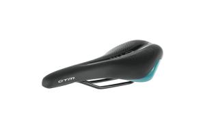 Sedlo CTM Charisma ierna/ tmav tyrkysov