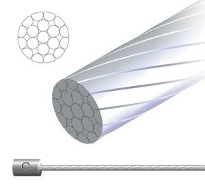 Lanko radiace Jagwire 6009861 - 1,1/2100mm, nerezov� campagnolo