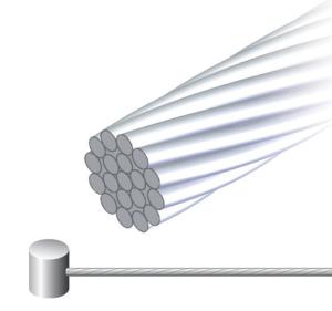 BWC3004 - 1,6x2000mm, lanko brzdov� nerez. uni.MTB