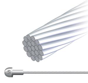 BWC5004 - 1,6x2000mm, lanko brzdov� nerez.cestn�