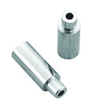 BOT115-6 koncovka otvoren�  5/4, mosadzn� pochromovan�