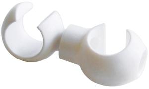 CHA093 dr�iak bowdenu S5/5- plastov� biely