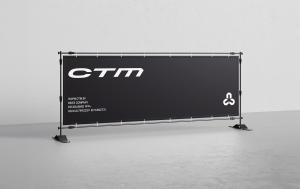 Baner CTM 2025-2, 300x80 cm