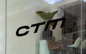 N�lepka CTM - 400x95 mm, �ierna, S