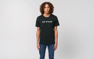 Tri�ko CTM 2023, p�nske �ierne biele logo, M