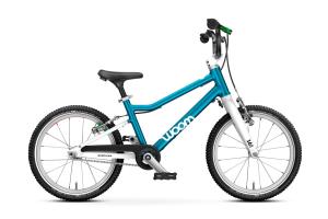 WOOM 3 GO metallic blue 16" 4-6rokov (105-120cm)