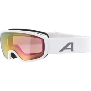 Alpina juniorsk� ly�iarske okuliare Scarabeo JR. white matt Q-LITE red