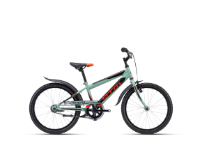CTM SCOOBY 1.0 - matn sivozelen / nenovoerven 11" 2023