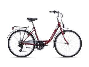 CTM OLIVIA 2.0 - bordov perle / strieborn 17" (430) 2023 (150-180cm)