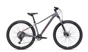 CTM CHARISMA 2.0 27,5 - matn tmavosiv / bordov S 2025 (140-155cm)