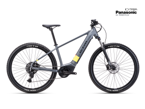 CTM PULZE GX - matn� siv� / limetkov� M (17) 720Wh 2025 (160-175cm)