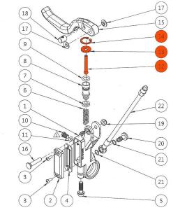 Extend tla�n� piestnica p��ky (hydr.brzda )