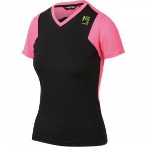 Karpos GIRALBA dámske tričko čierne/ružové fluo  -M