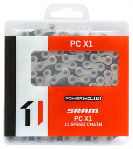 Reťaz SRAM PC X1 HollowPin 118 čl. spojka PowerLock, 11 rýchlostná