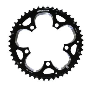 FSA prevodn�k ROAD PRO black 5h 130x48T pin 8mm S10 WA143