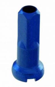 Nipel hliníkový 2x14mm, modrý