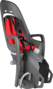 Detská sedačka na nosič Hamax ZENITH RELAX šedo-červená