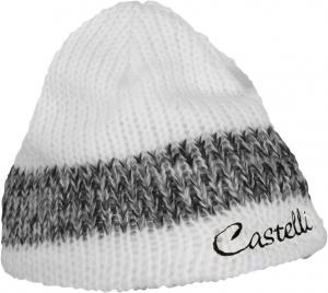 Zimná dámska čiapka, Castelli 12549 BELLA KNIT W CAP, 001 - biela, UNI