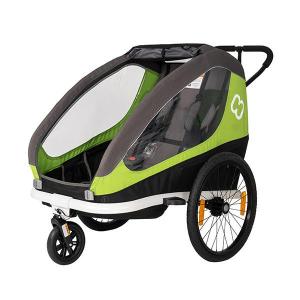Multifunkčný detský vozík-dvojmiestny Hamax TRAVELLER  zelený