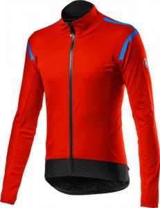 Pnska cyklistick bunda Castelli 20503 ALPHA RoS 2 Light 656 erveno oranov L