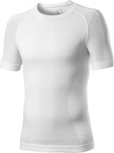 Pnsky ntelnk skrtkym rukvom Castelli 20575 CORE SEAMLESS 001 biela SM