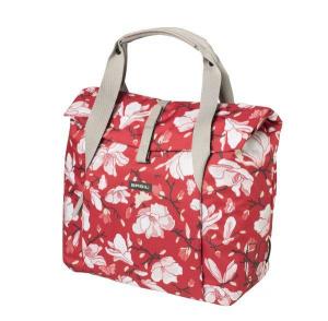 Braa na zadn nosi bicykla 18L, Basil MAGNOLIA SHOPPERBAG, erven