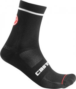 Cyklo ponožky, Castelli 20043 ENTRATA 13, 010 – čierna, XXL