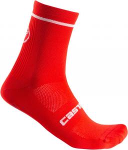 Cyklo ponožky, Castelli 20043 ENTRATA 13, 023 - červená, SM