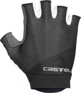Dámske cyklo rukavice, Castelli 20081 ROUBAIX GEL 2W, 085 – svetlá čierna, L