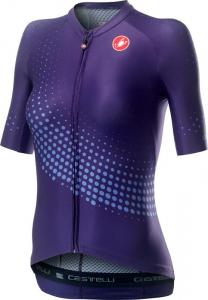 Dmsky cyklo dres s krtkym rukvom, Castelli 20064 AERO PRO W, 527 - fialov, L