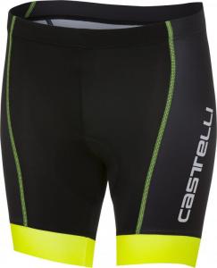 Detsk krtke nohavice, Castelli 18052 FUTURE RACER, 032 - ierna/lt fluo, 12 rokov