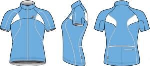 D�msky dres, BBB BBW-106 GIRLCOMFORT, modr�, XXL