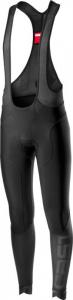 Pánske zimné nohavice s trakmi, Castelli 19560 LW 2, 010 – čierna, XL