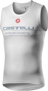 Pánsky nátelník bez rukávov, Castelli 20030 ACTIVE COOLING, 870 – strieborno šedá, XL