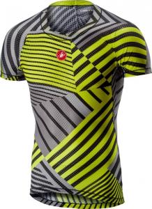 Pnsky ntelnk s krtkym rukvom, Castelli 19021 PRO MESH, 030  tmavo ed, XL