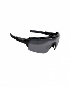 Športové okuliare s polykarbonátovými sklami, BBB BSG-61 COMMANDER, lesklá čierna