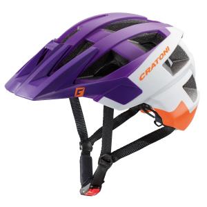 Prilba CRATONI AllSet violet-white-orange matt 2019, S-M (54-58cm)