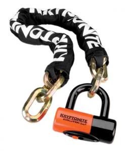 Zámok KRYPTONITE New York Chain 1210 (12mm x 100cm) with EVS4 Disc 14mm Shackle