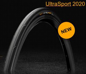 CONTINENTAL Ultra Sport 28" 2020 23-622 black / černá