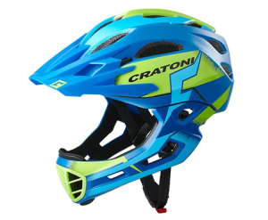 Prilba CRATONI C-MANIAC Pro - blue-lime matt 2020, S-M (53-56cm)