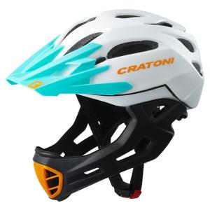 Prilba CRATONI C-MANIAC - white-black matt 2020, M-L (56-59cm)