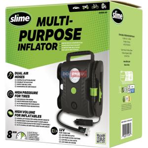 Kompresor Slime Multi-Purpose Tyre Inflator s prsluenstvom