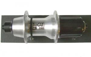 Nboj zadn DT SWISS Hugi 240 32dierov, strieborn