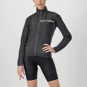 Dmska bunda Castelli 21529 SQUADRA STRETCH 085 svetl ierna -XS