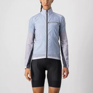 Dmska bunda Castelli 21529 SQUADRA STRETCH 870 strieborn ed -XS