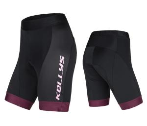 Dmske cyklonohavice KELLYS MADDIE 2 krtke s vlokou bordo - XL