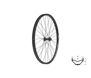 Zapleten� koleso predn� KLS VALOR DSC F, 27,5", black